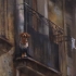 Cuban Dog on Balcony