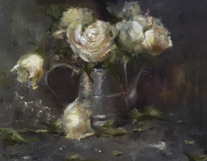 Pewter and Roses